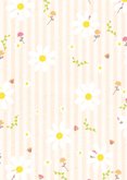 Mama wat ben je lief - flowers and stripes - moederdagkaart Achterkant