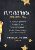 Moderne kerstkaart fotocollage met hoogtepunten 2026 3