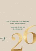 Moderne kerstkaart zakelijk 2026 groen en rood 3