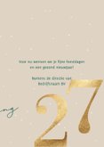 Moderne kerstkaart zakelijk 2027 groen en rood 3