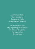 Moederdagkaart bloem levendige kleuren 2