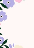 Moederdagkaart Happy Mother's day met bloemen 2
