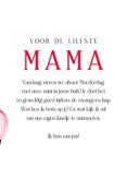 Moederdagkaart 'Sweetest Mom-to-be!' snoephart goudlook 3