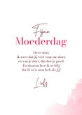 Moederdagkaart voor oma foto hartjes confetti strik 3