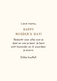Moederdagkaartje happy mudder's day foto puppy modder 3