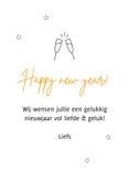 Nieuwjaarskaart - Geluksmomentjes in het nieuwe jaar 3