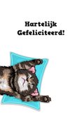 Relax verjaardagskaart met kitten 2