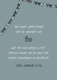 Schattige felicitatiekaart geboorte baby met cactussen 3