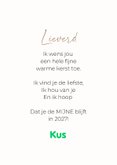 Schattige kerstkaart van boomer hondje met kerstmuts op  3