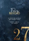 Spaanse kerstkaart groot jaar goud 3