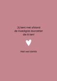 Sterkte gedicht Doorzetter 3