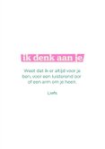 Sterkte kaart Pink Ribbon sterkte is stom 3