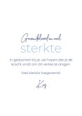 Sterkte kaart vergeet-me-nietjes bloemen 3