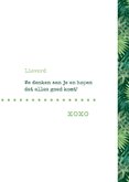 Sterkte Typografisch met botanische print 3