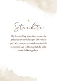 Sterktekaart met lichtje kaars  3