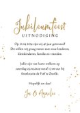 Stijlvolle jubileumkaart 40 jaar getrouwd hout goud 3