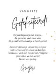 Stijlvolle kaart met watercolour zwart en gouden details 3