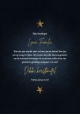 Stijlvolle kerstkaart gouden 2027 fijne feestdagen 3