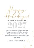 Stijlvolle kerstkaart zakelijk internationaal collage ster 3
