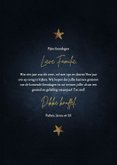 Stijlvolle nieuwjaarskaart gouden 2027 best wishes 3
