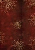 Stijlvolle zakelijke kerstkaart hangende cijfers 2027 klok Achterkant
