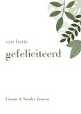 Stoer verjaardagskaartje met illustratie beertje en plantjes 3