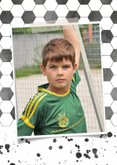 Stoere voetbal communiekaart met eigen foto 2