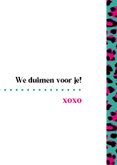 Succes Typografisch met luipaardprint 3