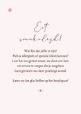 Tafelschikking lente bruiloft kersenbloesem romantisch 3