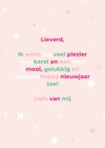 Tiener kerstkaart holly jolly christmas 3