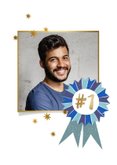 Trendy geslaagd kaart rijbewijs fotokaart vaandel ster goud 2