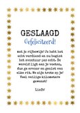 Trendy geslaagd kaart rijbewijs kentekenplaat You did it 3