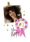 Trendy geslaagd kaart schooldiploma vaandel 1 goud 2