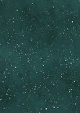 Trendy kerstkaart 2027 takjes groen Achterkant