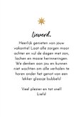 Trendy vakantiekaart bon voyage streeppatroon zon goud 3