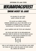 Uitnodiging 80 jaar krant van toen in 1946 3