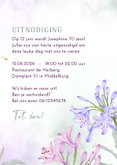 Uitnodiging Agapanthus en Pioenroos 3