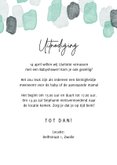 Uitnodiging babyshower foto waterverf algemeen 3