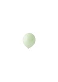 Uitnodiging kinderfeestje foto time to party ballonnen groen Achterkant