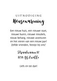 Uitnodiging oud & nieuw en housewarming ‘Cheers!’  3