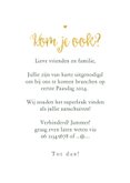 Uitnodiging paasbrunch paasei bloemen krans eieren lente 3
