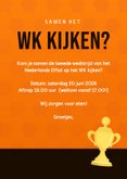 Uitnodiging samen wedstrijd voetbal kijken 3