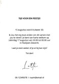 Uitnodiging verjaardag 30 jaar vrouw ballonnen 3