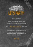 Uitnodiging verjaardag 40 jaar motor, let's party en foto's 3