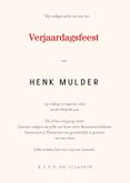 Uitnodiging verjaardag voorpagina krant 3