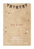 Uitnodiging verjaardagsfeestje 1 jaar poesje 2