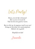 Uitnodiging VIP cocktail party zomerfeest fruit 3
