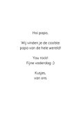 Vaderdag kaart grappig dad you rock 3