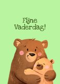 Vaderdag kaart liefste opa met knuffelberen 2