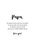 Vaderdag 'World's Best Dad' illustratie wereldbol goud 3